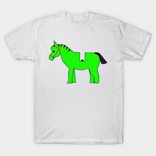 Interpretation of a Minifig Horse T-Shirt